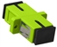 Attēls no ACT Fiber optic SC-SC simplex adapter multimode OM5. Connectors: SC/SC Adapter sc simplex om5 fl lime (EA1026)