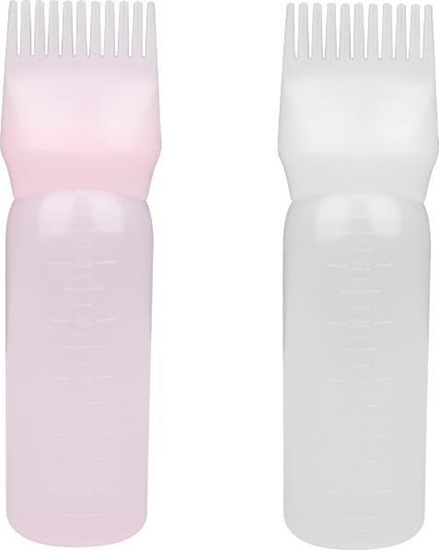 Picture of Activeshop BUTELKA Z GRZEBIENIEM DO APLIKOWANIA FARB MIX KOLOR