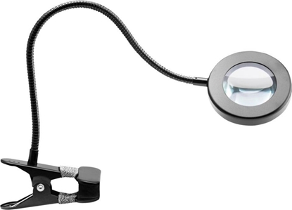 Изображение Activeshop LAMPKA LUPA LED SNAKE RING NA BIURKO CZARNA