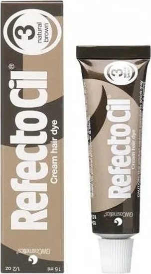 Picture of Activeshop REFECTOCIL Eyelash And Eyebrow Tint henna do brwi i rzs 3 Natural Brown 15ml