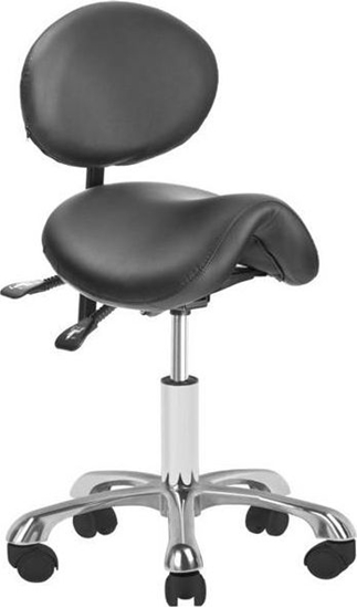 Изображение Activeshop Taboret kosmetyczny 1025 Giovanni czarny universal