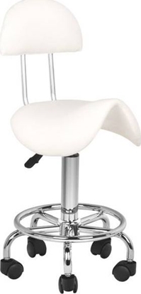 Изображение Activeshop Taboret kosmetyczny 6001 biay universal