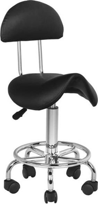 Изображение Activeshop Taboret kosmetyczny 6001 czarny universal