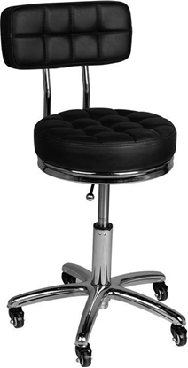 Изображение Activeshop TABORET KOSMETYCZNY AM-877 CZARNY