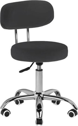 Picture of Activeshop Taboret kosmetyczny do pedicure A-007 czarny universal