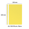 Picture of AD Class Report file 100/150 yellow, 25pcs./pack.