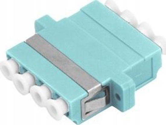 Picture of Adapter AV Alantec Adapter wiatowodowy multimodowy OM3 LC quad (FOA-LC-MMQ-3)