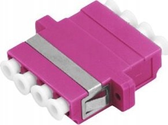 Picture of Adapter AV Alantec Adapter wiatowodowy multimodowy OM4 LC quad (FOA-LC-MMQ-4)