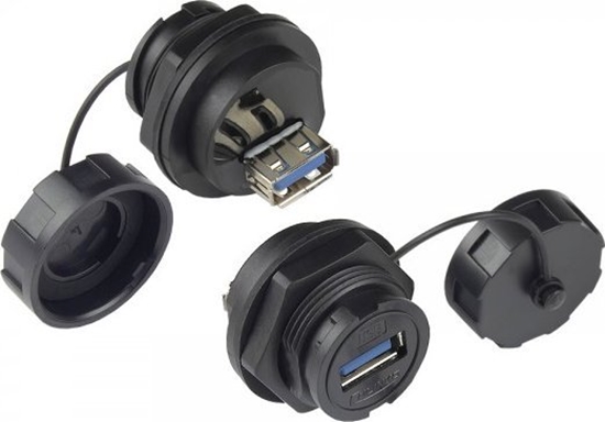Picture of Adapter AV Alcasa Alcasa IC04-U304 wtyczka USB A Czarny
