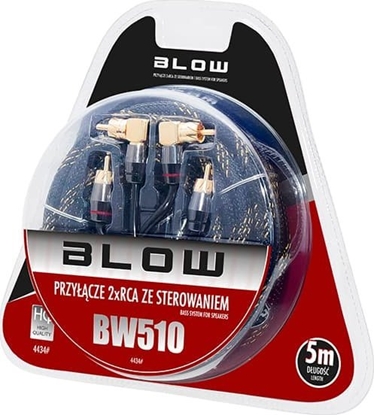 Attēls no Adapter AV Blow 4434# Przy.2xrca 6mm  5m kt+ster hi-end