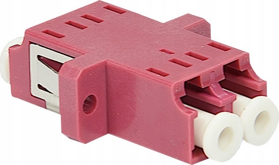 Picture of Digitus LC / LC Duplex Coupler, OM4,  color pink