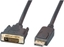 Attēls no EFB EFB DisplayPort/DVI Kabel Stecker A/Stecker A 1m schwarz