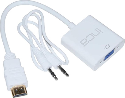 Attēls no Adapter AV Inca INCA Adapter IHTVJ-7TB  HDMI > VGA St. + USB Audio, 1080P, retail