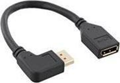 Изображение Adapter AV InLine DisplayPort - DisplayPort czarny (17159L)