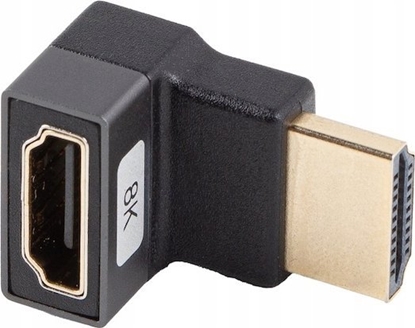 Picture of Adapter AV Lanberg HDMI - HDMI + D-Sub (VGA) + Jack 3.5mm czarny (AD-HDMI-08)