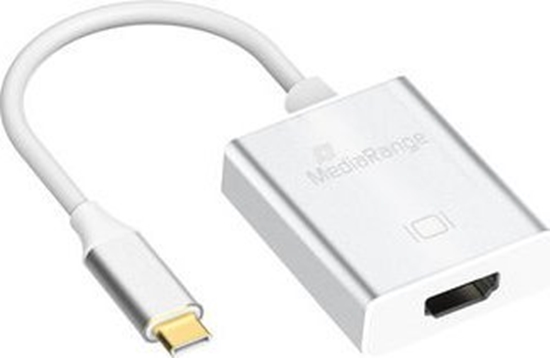 Picture of Adapter AV MediaRange MediaRange USB Type-C 3.1 auf HDMI converter, silver