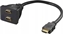Picture of Adapter AV MicroConnect HDMI 19M - 2X HDMI 19F