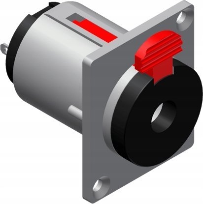 Attēls no Adapter AV Procab PROCAB VCJ3FP Zcze panelowe  zcze eskie stereo 6,3 mm