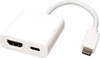 Picture of Roline Type C - HDMI Adapter, + 1x Type C PD, M/F