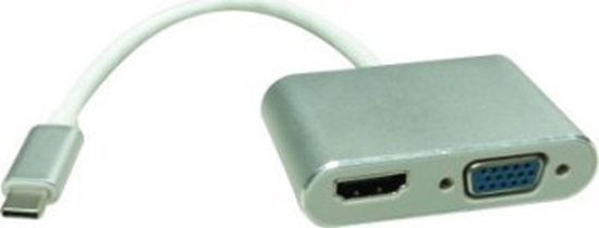 Picture of Roline Type C - HDMI/VGA Adapter, M/F