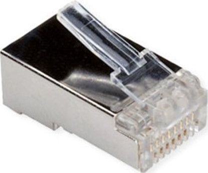Изображение Konektors RJ45 Kat.6, STP, mīksts, 10gab.