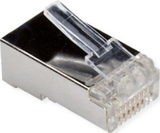Picture of Konektors RJ45 Kat.6, STP, mīksts, 10gab.