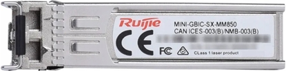 Attēls no Adapter AV RUIJIE Modu miniGBIC SFP | SFP 1Gbit | Wielomodowy | port 1000BASE-SX | 550m, LC (MINI-GBIC-SX-MM850)