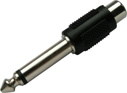 Picture of Adapter AV Schwaiger Schwaiger Adapter Mono   6,35mm Klinke Cinch Buchse