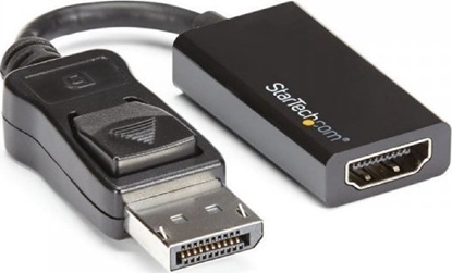 Attēls no Adapter AV StarTech DisplayPort - HDMI czarny (DP2HD4K60S)