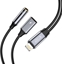 Изображение Adapter AV Tech-Protect Kabel Tech-Protect UltraBoost Lightning (mski) / mini jack 3.5mm (eski) - Lightning (eski) - czarny