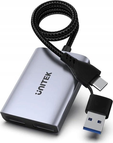 Picture of Adapter AV Unitek Unitek Adapter USB/C/A na 2x HDMI MST FullHD
