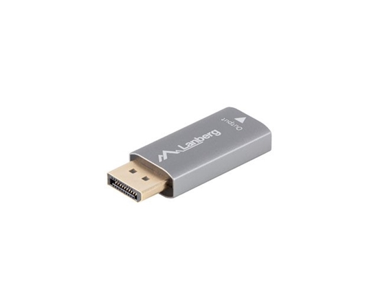 Picture of Adapter Displayport(M)- HDMI(F)8K srebrny