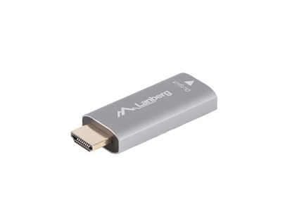 Picture of Adapter HDMI(M)-Displayport(F)4K srebrny