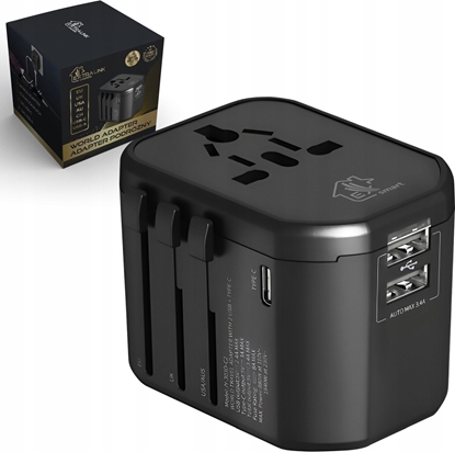 Attēls no ExtraLink Extralink Smart Life dla podrónych EU/UK/USA/AU/CH + USB-C USB-A