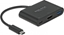Attēls no Delock USB Type-C™ Adapter to HDMI 4K 30 Hz with USB Type-A and USB Type-C™ PD