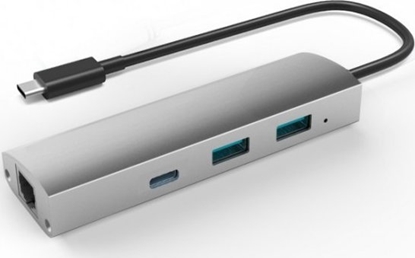 Attēls no Adapter USB Extra Digital Extra Digital Adapteris USB 3.1  2-Port USB 3.0 + 1-Port USB 3.1 su Gigabit Ethernet