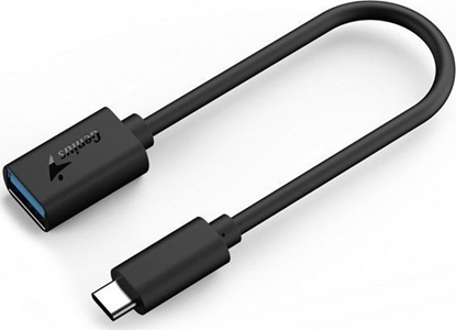 Attēls no Adapter USB Genius USB redukcja, (3.0), USB C (M) - USB A F, czarna, Genius USB 3.0, do 5Gbps