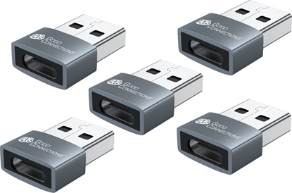 Изображение Adapter USB Good Connections Good Connections USB2.0 Adapter A-St.-USB-C Bu. 5er Set
