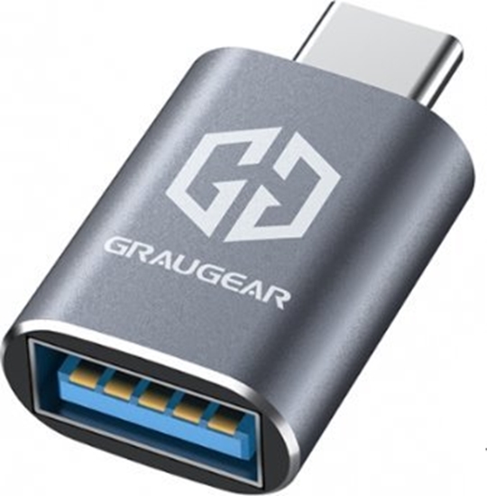 Изображение Adapter USB Graugear Graugear USB 3.2 Gen2 Adapter Type-A zu Type-C Stecker