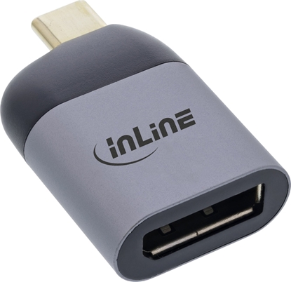 Picture of Adapter USB InLine InLine® USB Display Converter, USB Type-C male to DisplayPort female (DP Alt Mode), 8K@60Hz