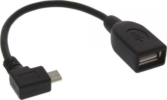 Picture of Adapter USB InLine microUSB - USB Czarny  (31606W)