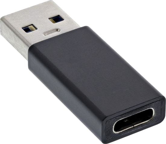 Изображение Adapter USB InLine USB-C - USB Czarny  (35810)