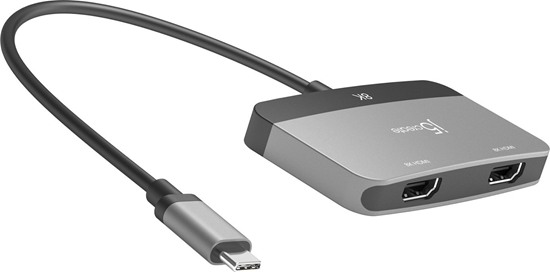 Picture of Adapter USB j5create 8K USB-C TO DUAL HDMI DISPLAY