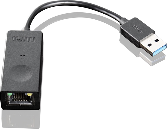 Изображение Adapter USB Lenovo Lenovo 03X6840 zmieniacz pci / kabli RJ-45 USB 2.0 Type-A Czarny