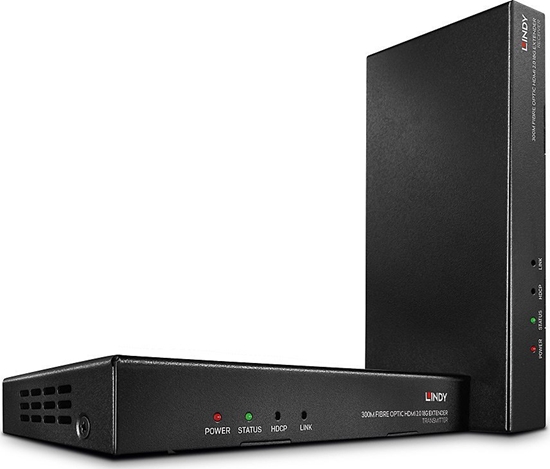 Picture of Lindy 300m/1000m Fibre Optic HDMI 4K60, IR, RS232 & Audio Extender