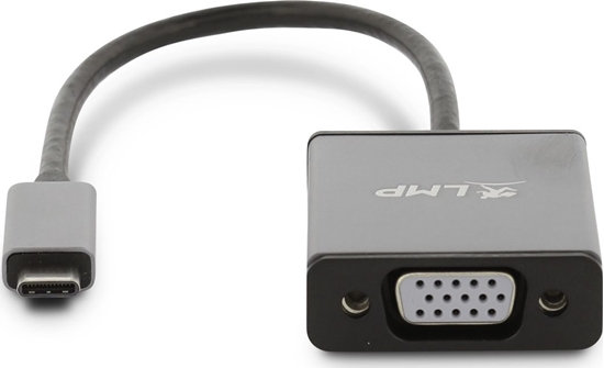Изображение Adapter USB LMP 15932 USB-C - VGA Szary  (LMP-USBC-VGA-SG)