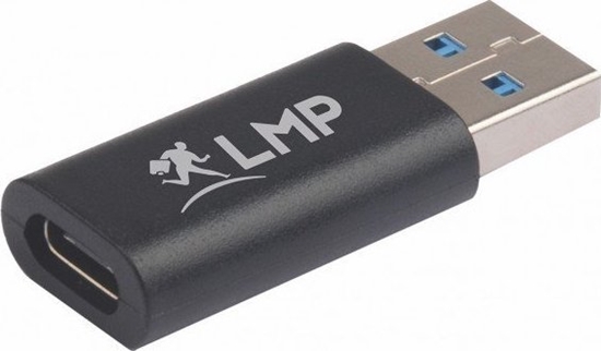 Picture of Adapter USB LMP USB-C - USB Czarny  (LMP-USBC-USB-FM-B)