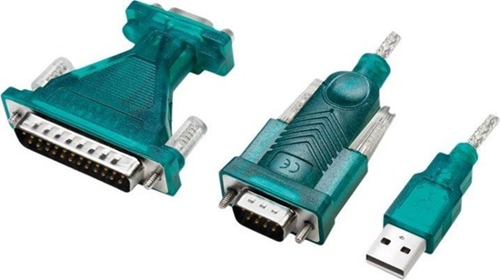 Изображение Adapter USB LogiLink LogiLink RS-232 Windows 11