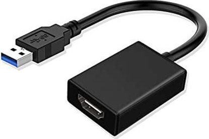 Изображение Adapter USB MicroConnect USB - HDMI Czarny  (USB 3.0 to HDMI graphic)