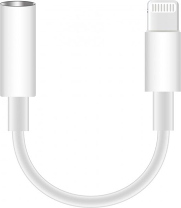 Attēls no Adapter USB Platinet Lightning - Jack 3.5mm + Lightning Biay  (PMMA9825)